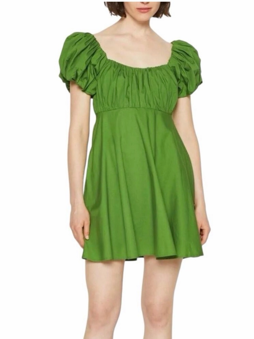 Abercrombie Green Poplin Mini Dress
